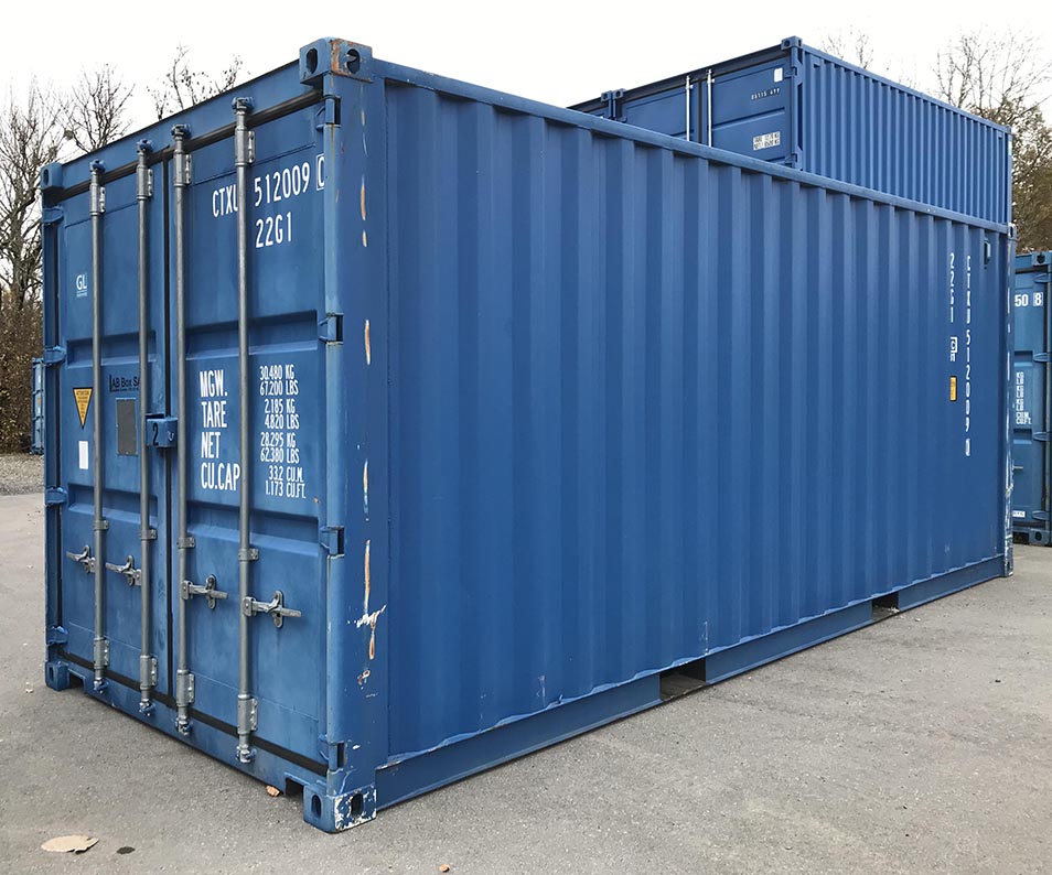 Container maritime 20 pieds/33m3