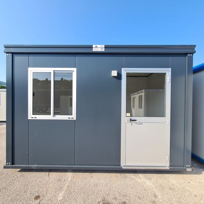 CONTENEUR RÉSIDENTIEL-BUREAU 400X240X240-270 NEUF / ANTHRACITE RAL7016