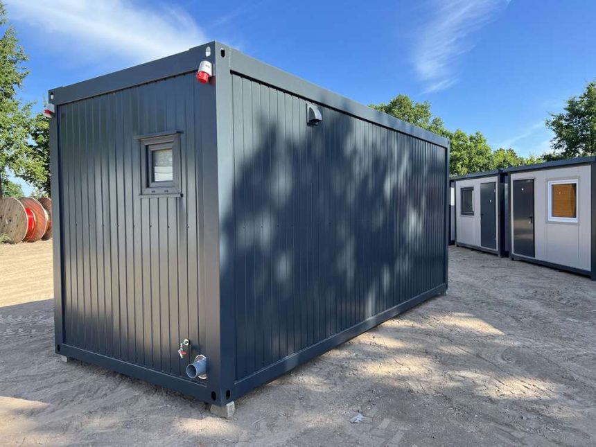 Conteneur avec kitchenette, WC et douche 6,00 x 2,43 m neuf - Imagen 2
