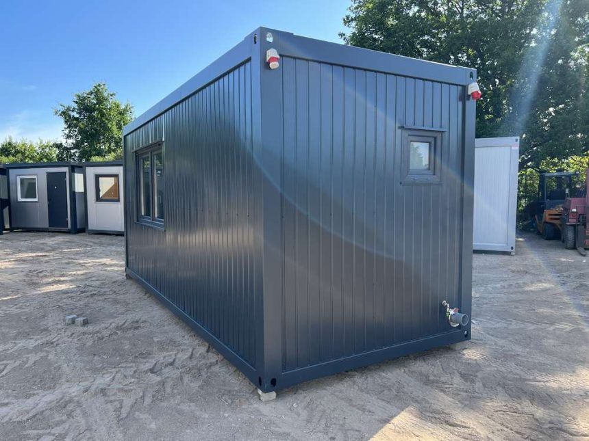 Conteneur avec kitchenette, WC et douche 6,00 x 2,43 m neuf - Imagen 3
