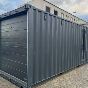 Conteneur Maritime 20′ avec Portes Sectionnelles