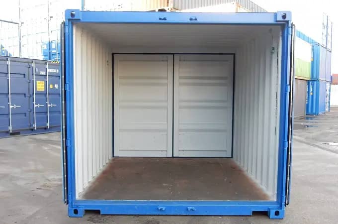 Container 10 pieds Double porte occasion - Imagen 2