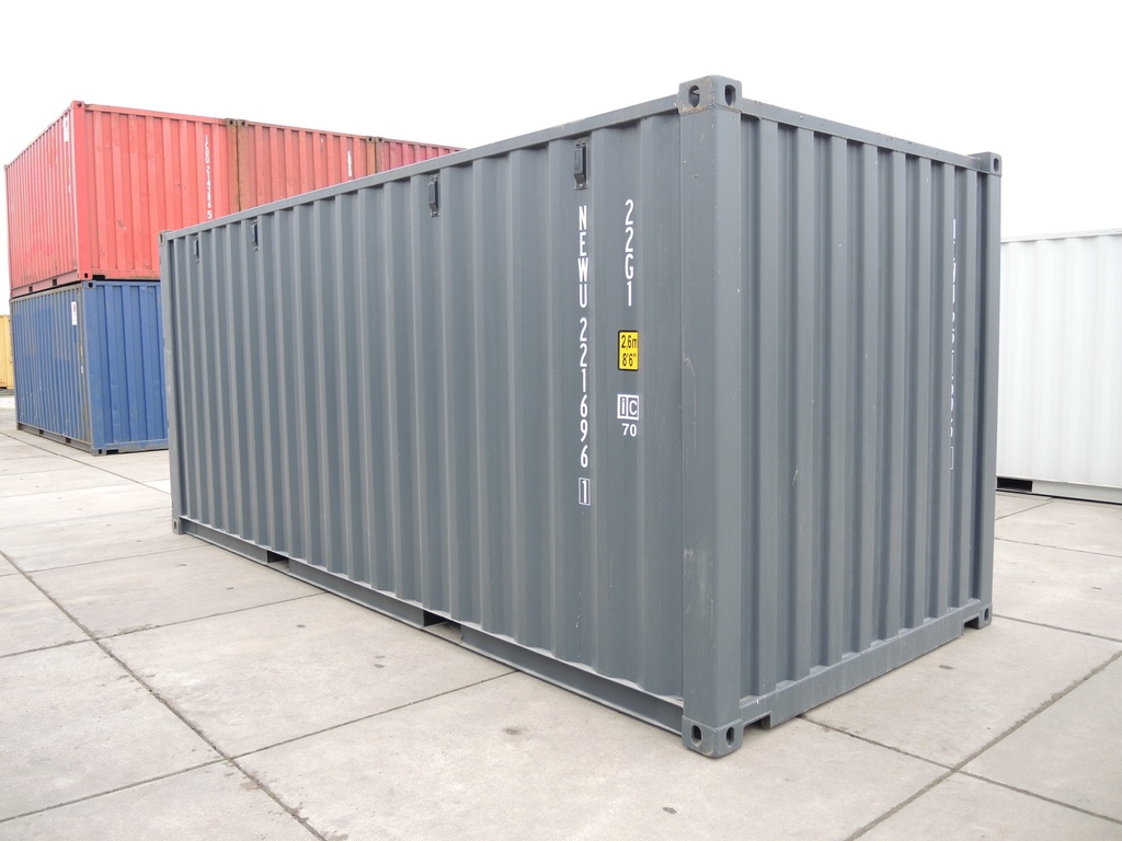 20ft Container Nouveau gris foncé - Imagen 2