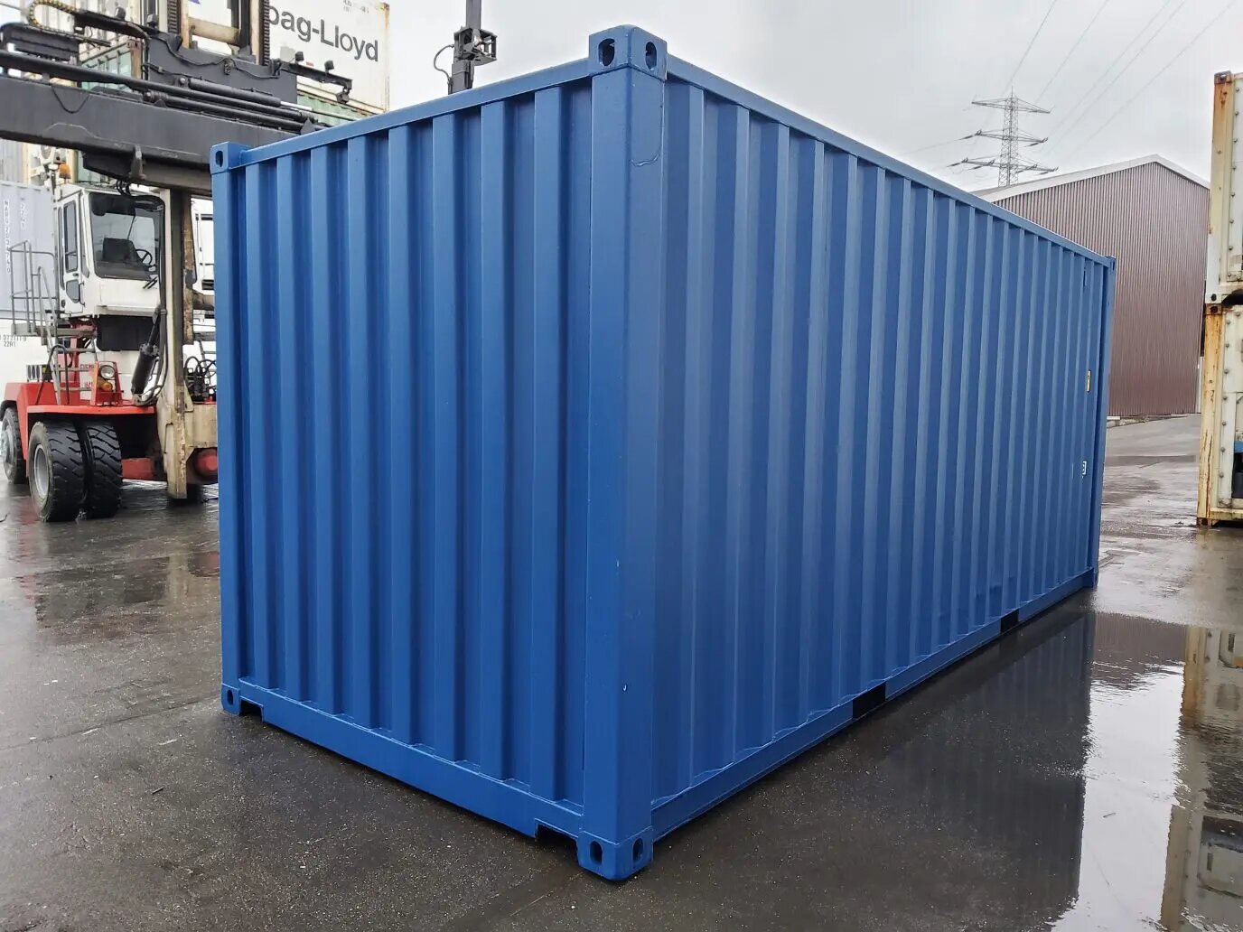 Contenedor marítimo de 20 pies con puerta lateral – Nuevo - Imagen 2