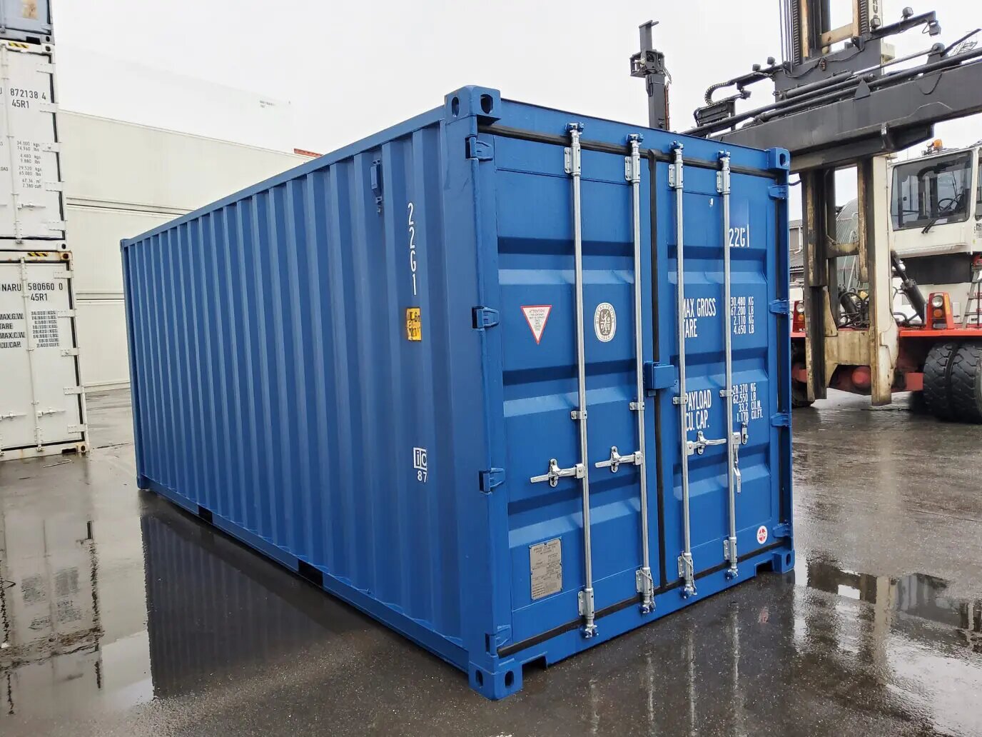 Contenedor marítimo de 20 pies con puerta lateral – Nuevo - Imagen 4