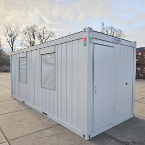 conteneur de bureau 6m x 2m40 DKVL Gris clair neuf