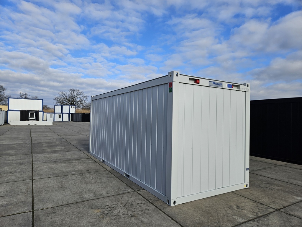 conteneur de bureau 6m x 2m40 DKVL Gris clair neuf - Imagen 2
