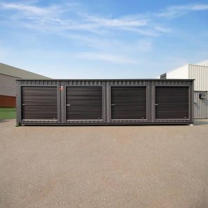 Conteneur maritime high cube de 40 pieds avec portes roulantes (entièrement conçue) neuf