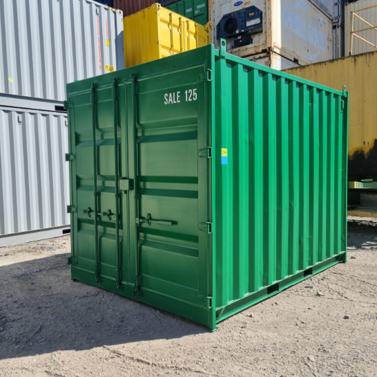Contenedor de almacenamiento de 10 pies: compacto, seguro y duradero