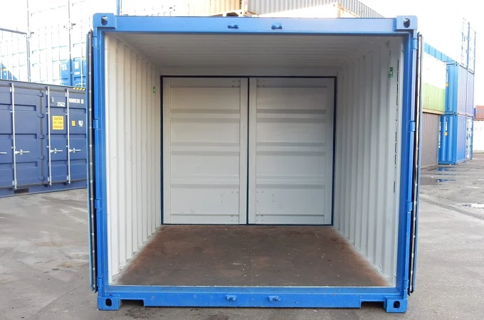 Nuevo contenedor de 10 pies con puertas dobles - Imagen 2