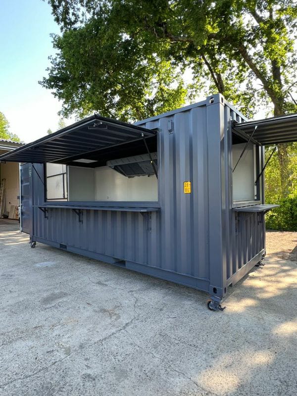 Conteneur pour bar / food truck / restaurant / kiosque / pizzeria / guinguette / snack - Imagen 6
