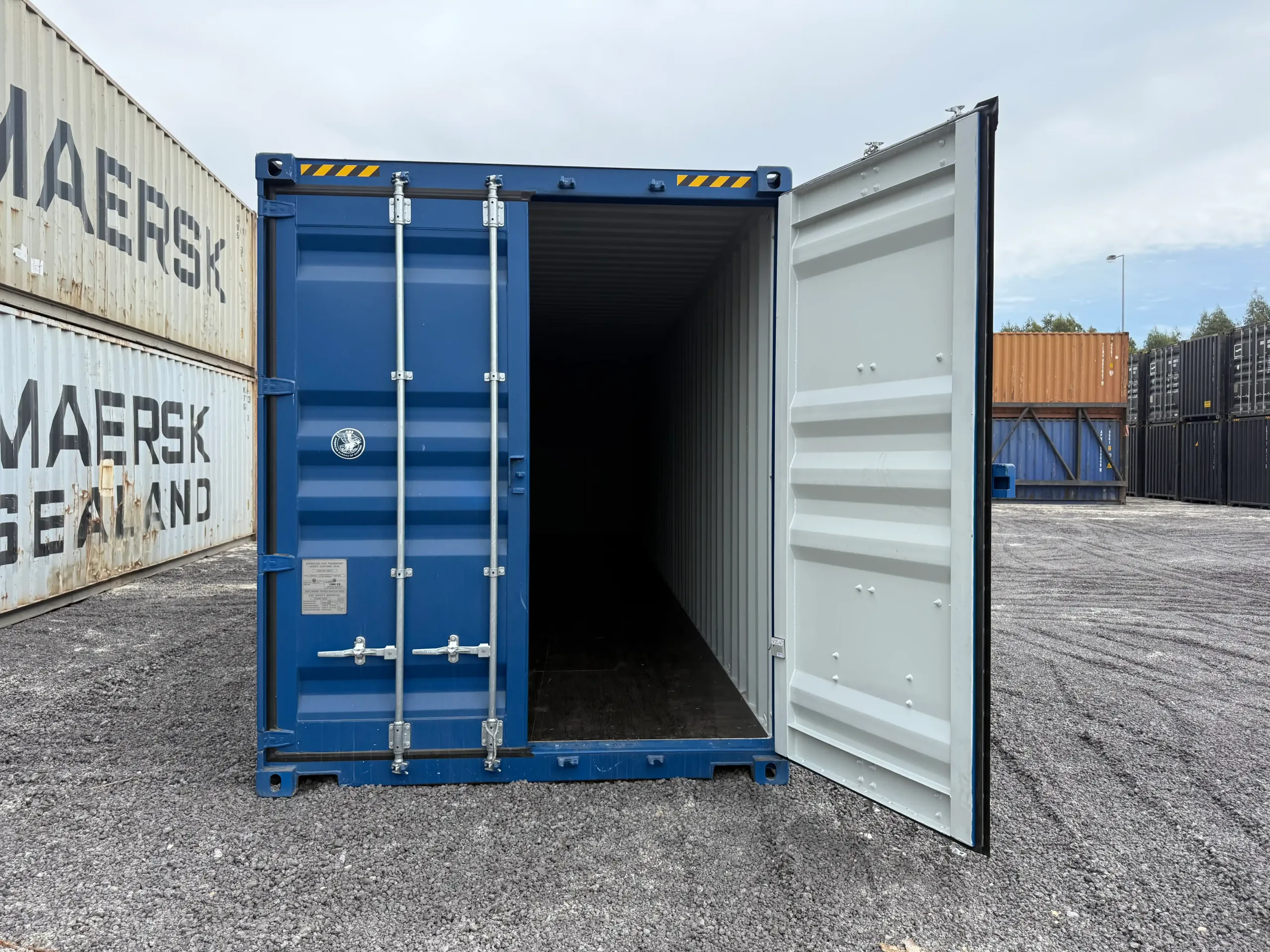Conteneur maritime bleu haute capacité de 40 pieds (12 m) – Neuf/1er voyage 002112-3 - Imagen 5