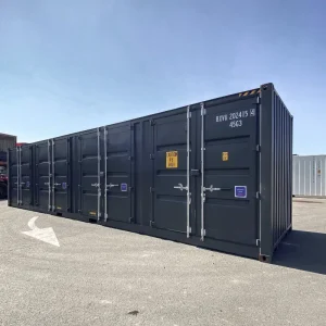 Container maritime 40 pieds HC 4 portes latérale neuf