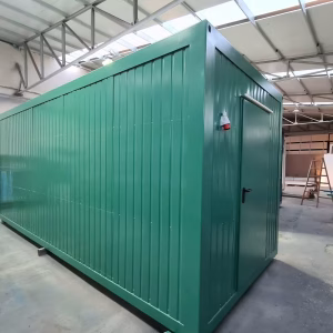 chantier de construction Container King plus, bureau conteneurisé