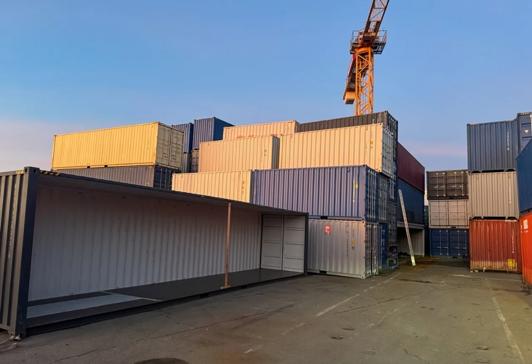 Conteneur de transport 40’HC sans parois latérales neuf - Imagen 4