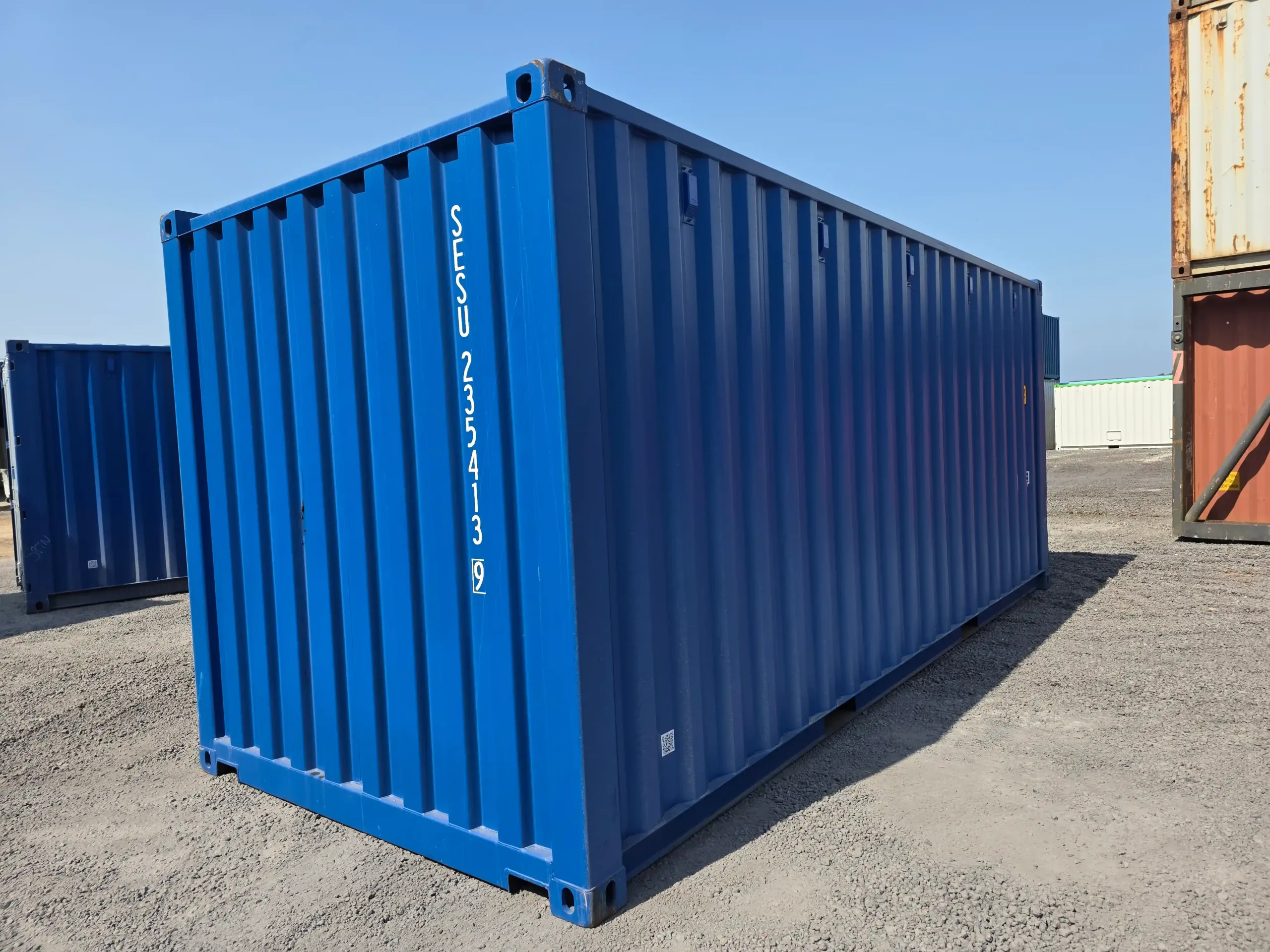 Conteneur maritime double coque bleu de 20 pieds (6 m) – Neuf/1 voyage 235413-9 - Imagen 3