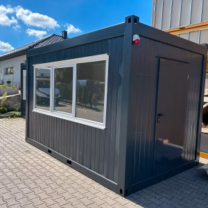 Bureau conteneur, vitrine de magasin, 4,00 x 2,45 x 2,60 NEUF