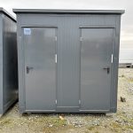 CONTENEUR SANITAIRE DOUBLE 2 CABINES - WC et DOUCHE