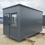 Pavillon conteneur NZ5813 en panneaux sandwich, bureau, loge de gardien, sécurité 2,5 x 4,5