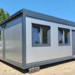 Conteneur module résidentiel, deux chambres + cuisine + salle de bain