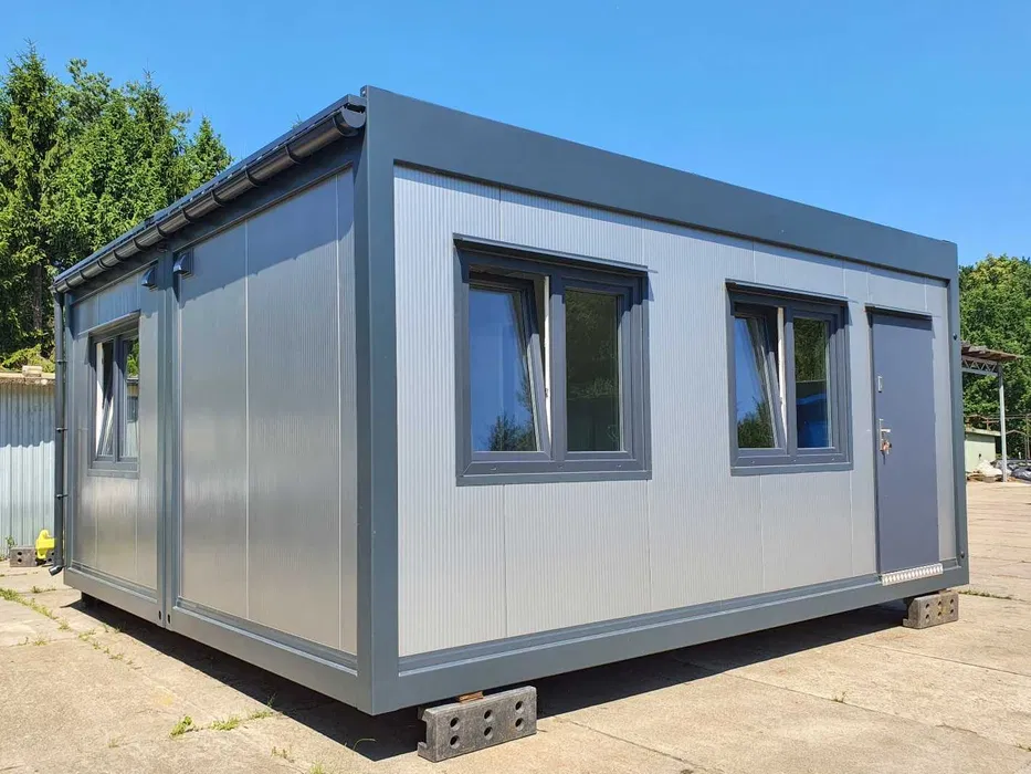 Conteneur module résidentiel, deux chambres + cuisine + salle de bain