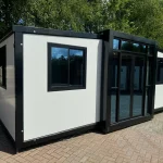 Conteneur habitation 36,5 m² 2 chambres, salle de bain et cuisine