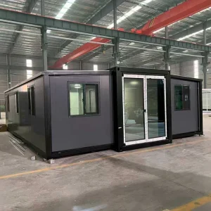 Casa modular de 2 dormitorios, 60 m²