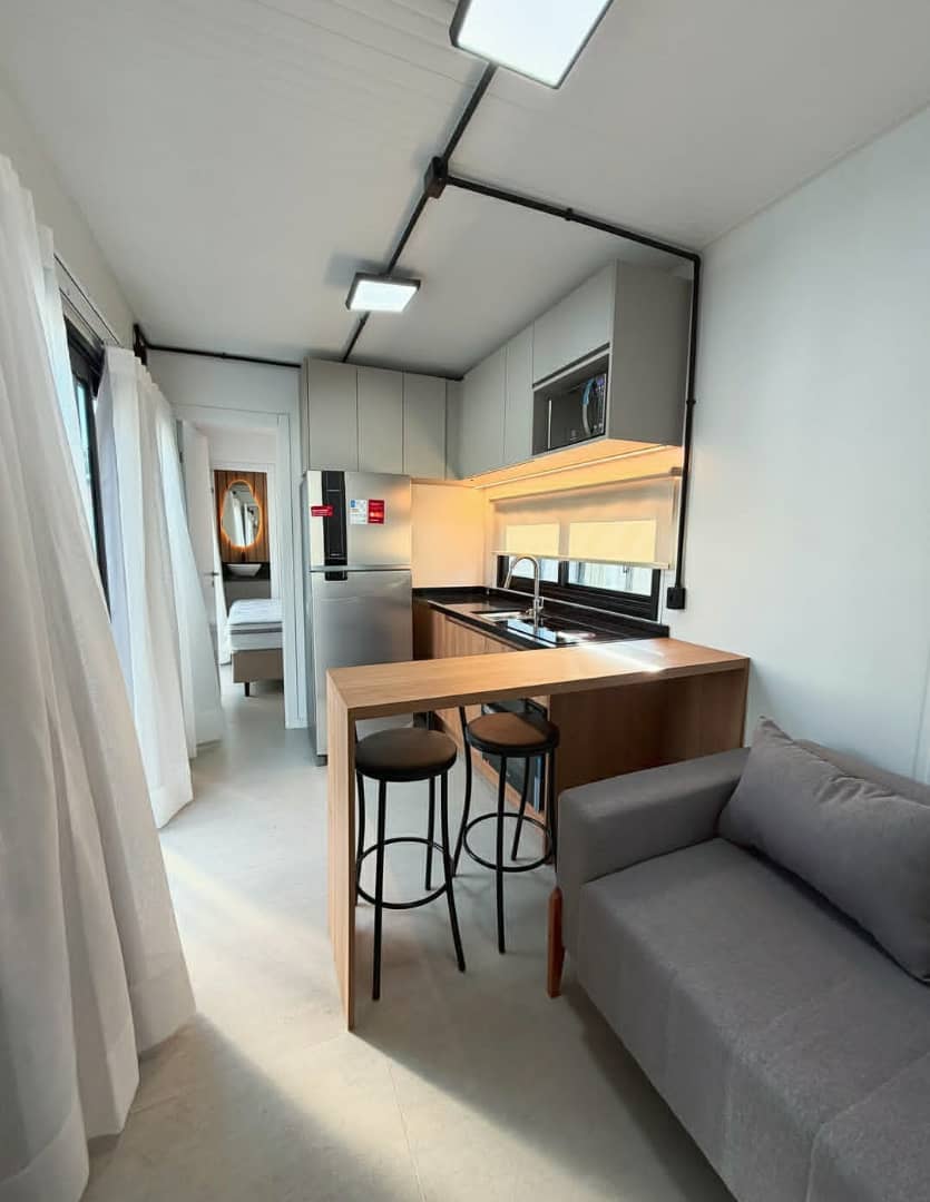 CASA CONTENEDOR DE 40 PIES - DOS DORMITORIOS - Imagen 3